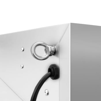 Okap ścienny - 1,0 m - z filtrem i lampą - Prime Gastro