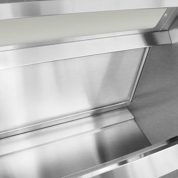 Okap ścienny - 1,0 m - z filtrem i lampą - Prime Gastro