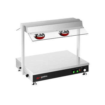 Płyta grzewcza - 1 kW - z 2 lampami grzewczymi - Prime Gastro