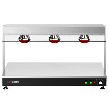 Płyta grzewcza - 1,5 kW - z 3 lampami grzewczymi - Prime Gastro