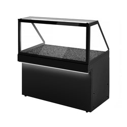 Witryna grzewcza TORONTO – 1500 mm – czarny front – podgrzewany blat