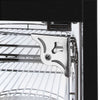 Commercial Heated Display Cabinet - 355mm - 800W - with 3 shelves - Black