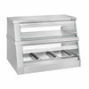 Witryna grzewcza – 1200 mm – 3,5 kW – na 3 pojemniki GN 1/1 – 2 półki – z oddzielnym sterowaniem