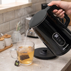 Czajnik – elektryczny – 1,7 L – 1,5 kW – cyfrowy – czarny