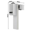 Commercial Stainless Steel Wall Mounted Monoblock Freezer Room Unit - Monoblock - max. for 5.0 m³ - 650W