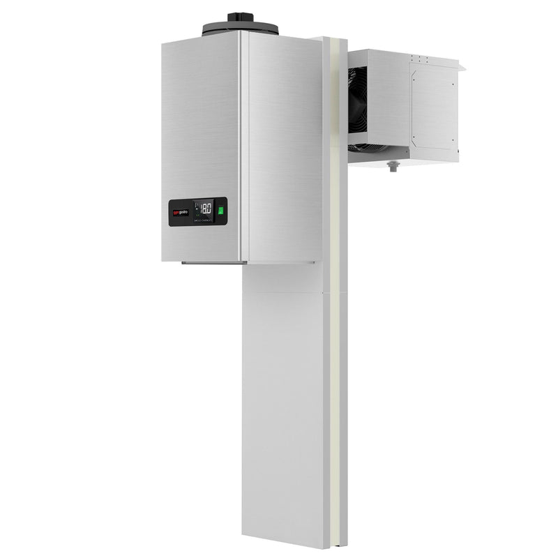 Commercial Stainless Steel Wall Mounted Monoblock Freezer Room Unit - Monoblock - max. for 5.0 m³ - 650W