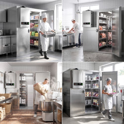 Commercial Stainless Steel Wall Mounted Monoblock Freezer Room Unit - Monoblock - max. for 5.0 m³ - 650W