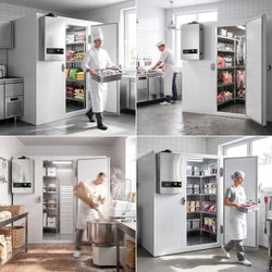 Commercial Stainless Steel Wall Mounted Monoblock Freezer Room Unit - Monoblock - max. for 7.5 m³ - 650W