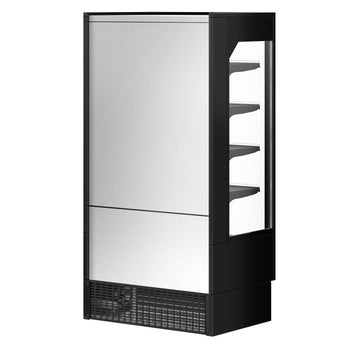 Naścienna szafa chłodnicza z izolowanymi drzwiami na zawiasach - 1002 mm - 440 litrów - z oświetleniem LED i 4 półkami - Prime Gastro