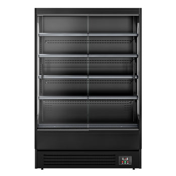 Naścienna szafa chłodnicza z drzwiami przesuwnymi - 1320 mm - 595 litrów - z oświetleniem LED i 4 półkami - Prime Gastro