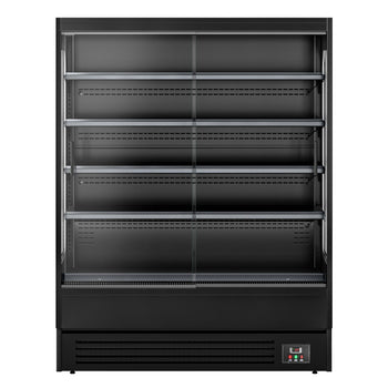 Naścienna szafa chłodnicza z drzwiami przesuwnymi - 1585 mm - 693 l - z oświetleniem LED i 4 półkami - Prime Gastro