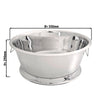 Wine Bucket - Bar Professional - Stainless Steel - Ø550mm - Height:290mm - with handles