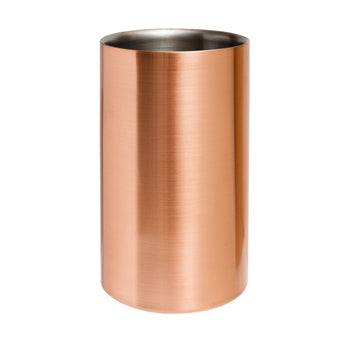 Cooler do wina - Bar Professional - Miedź - Ø 120mm - Wysokość: 200mm - na 1 butelkę