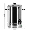 Commercial Coffee Percolator - Manual Fill - 15L - 1.5kW - approx 100 cups