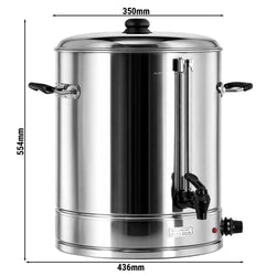 Podgrzewacz do wody i grzanego wina - 31 litrów - 3kW