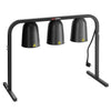 Infrared heated gantry – 750 W – with 3 heat lamps – with height adjustment – black, image 1 of 10
