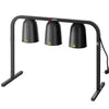 Infrared heated gantry – 750 W – with 3 heat lamps – with height adjustment – black, image 4 of 10
