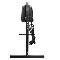 Wärmebrücke Infrarot mit 3 Wärmelampe - 750 Watt - höhenverstellbar - Schwarz