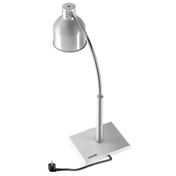 Lampa grzewcza na podczerwień – 250 W – elastyczna regulacja – srebrna