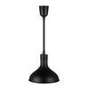 Buffet Infrared Heat Lamp - Retractable - Diameter 290mm - 275W - E27 - Cord 600–1500mm - Matt Black