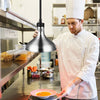 Lampa grzewcza na podczerwień – Ø 290 mm – 275 W – srebrna
