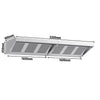 Okap przyścienny – 3200 mm – z filtrami i lampą