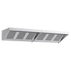 Okap przyścienny – 3200 mm – z filtrami i lampą