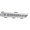 Okap przyścienny – 4200 mm – z filtrami i lampą