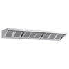 Okap przyścienny – 4200 mm – z filtrami i lampą