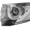 Okap przyścienny z wentylatorem - 1600mm - Regulator obrotów, Filtry labiryntowe i oświetlenie LED