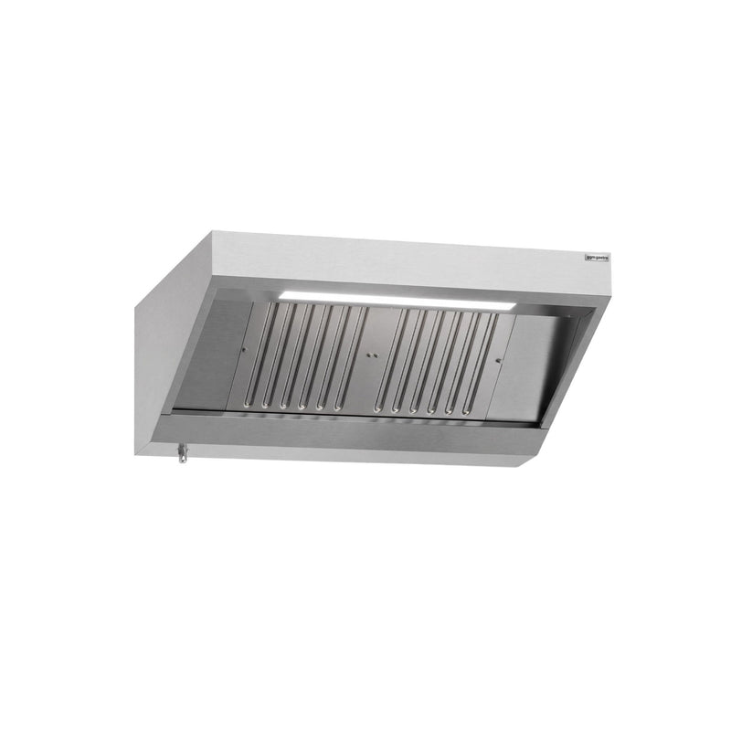 Okap ścienny – 1200 mm – z filtrem i lampą