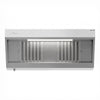 Commercial Wall-Mounted Extraction Canopy - with Motor - 1400mm - Speed Controller, Baffle Filters & LED Lighting