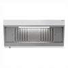Commercial Wall-Mounted Extraction Canopy - 1400mm - with Baffle Filters & LED Lighting