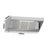 Okap przyścienny z wentylatorem - 1600mm - Regulator obrotów, Filtry labiryntowe i oświetlenie LED
