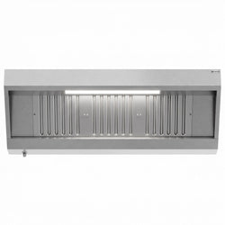Okap ścienny – 1600 mm – z filtrem i lampą