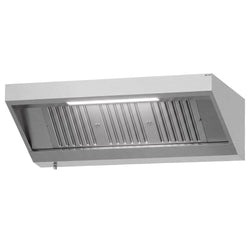 Okap ścienny – 1600 mm – z filtrem i lampą