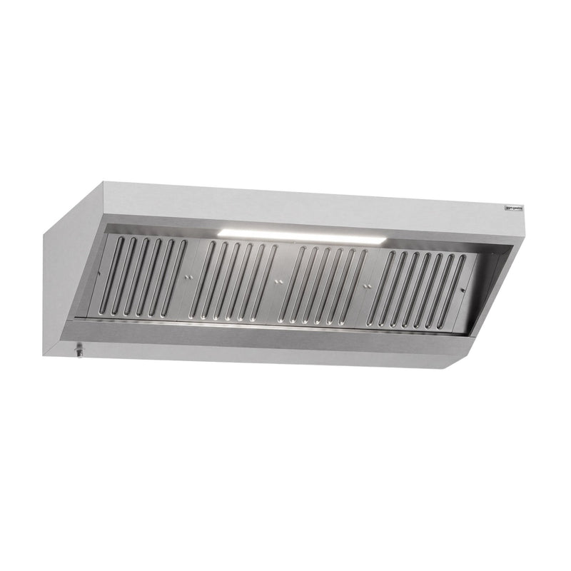 Okap ścienny – 1800 mm – z filtrem i lampą