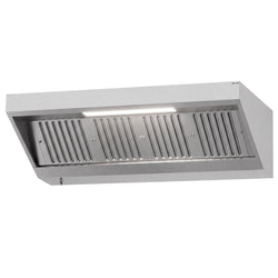 Okap ścienny – 1800 mm – z filtrem i lampą