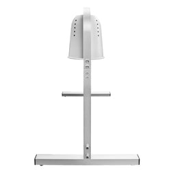 Wärmebrücke Infrarot mit 3 Wärmelampe - 750 Watt - höhenverstellbar - Silber