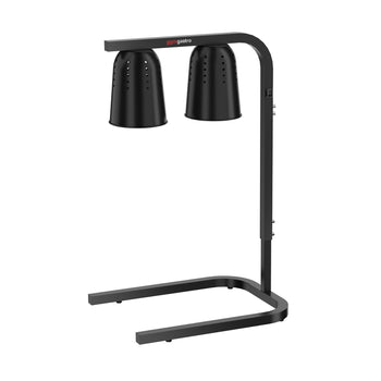 Lampa grzewcza - 500 W - czarna - Prime Gastro