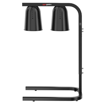 Lampa grzewcza - 500 W - czarna - Prime Gastro