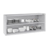Commercial Stainless Steel Wall Cabinet / Kitchen Cupboard ECO - 1400x400x650mm - Open Front (no doors)