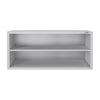 Commercial Stainless Steel Wall Cabinet / Kitchen Cupboard ECO - 1400x400x650mm - Open Front (no doors)