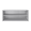 Commercial Stainless Steel Wall Cabinet / Kitchen Cupboard ECO - 1600x400x650mm - Open Front (no doors)