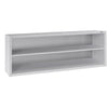 Commercial Stainless Steel Wall Cabinet / Kitchen Cupboard ECO - 2000x400x650mm - Open Front (no doors)