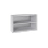 Commercial Stainless Steel Wall Cabinet / Kitchen Cupboard ECO - 800x400x650mm - Open Front (no doors)