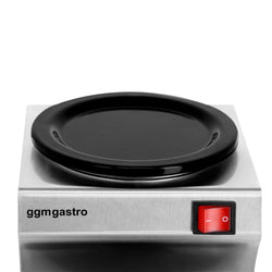 Płyta grzewcza – na 2 dzbanki do kawy lub herbaty o średnicy 174 mm – 160 W