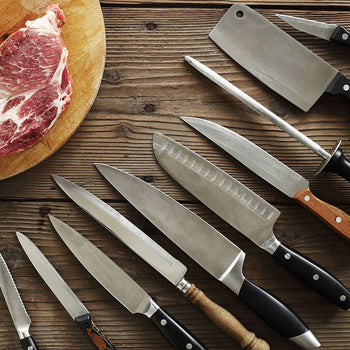 Stal do ostrzenia - ostrzałka do noży - okrągła - 25 cm - Prime Gastro