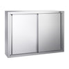 Commercial Stainless Steel Wall Cabinet / Kitchen Cupboard PREMIUM - 1000x400x1000mm - with Sliding Doors