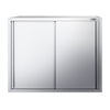Commercial Stainless Steel Wall Cabinet / Kitchen Cupboard PREMIUM - 1000x400x1000mm - with Sliding Doors